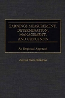 Book Cover for Earnings Measurement, Determination, Management, and Usefulness by Ahmed RiahiBelkaoui