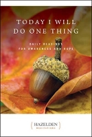 Book Cover for Today I Will Do One Thing by ANONYMOUS