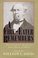 Book Cover for A Fire-eater Remembers by Robert Barnwell Rhett