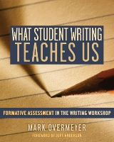 Book Cover for What Student Writing Teaches Us by Mark Overmeyer