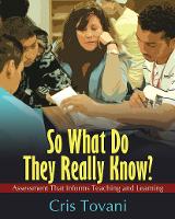 Book Cover for So What Do They Really Know? by Cris Tovani