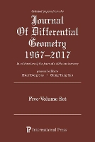 Book Cover for Selected Papers from the Journal of Differential Geometry 1967-2017, 5 Volume Set by Simon Donaldson