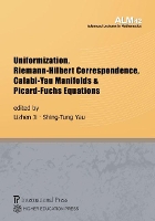 Book Cover for Uniformization, Riemann-Hilbert Correspondence, Calabi-Yau Manifolds & Picard-Fuchs Equations by Lizhen Ji