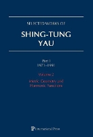 Book Cover for Selected Works of Shing-Tung Yau 1971–1991: Volume 2 by Huai-Dong Cao