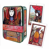 Book Cover for Aquarian Tarot in a Tin by David Palladini