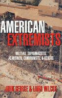 Book Cover for American Extremists by John George