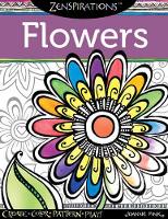 Book Cover for Zenspirations Coloring Book Flowers by Joanne Fink