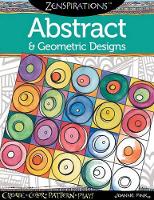 Book Cover for Zenspirations Coloring Book Abstract & Geometric Designs by Joanne Fink