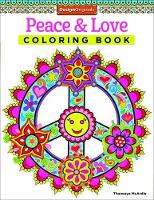 Book Cover for Peace & Love Coloring Book by Thaneeya McArdle