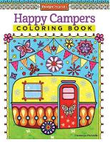 Book Cover for Happy Campers Coloring Book by Thaneeya McArdle