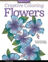 Book Cover for Creative Coloring Flowers by Valentina Harper