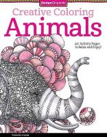 Book Cover for Creative Coloring Animals by Valentina Harper