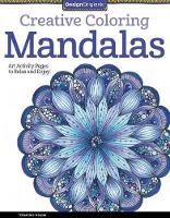 Book Cover for Creative Coloring Mandalas by Valentina Harper