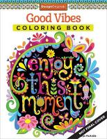 Book Cover for Good Vibes Coloring Book by Thaneeya McArdle