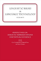 Book Cover for Linguistic Issues in Language Technology Vol 9 by Annie Zaenen