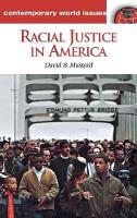 Book Cover for Racial Justice in America by David B Mustard