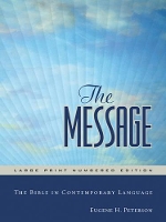 Book Cover for Message Bible by Eugene H. Peterson