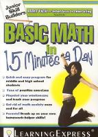 Book Cover for Basic Math in 15 Minutes a Day by Learning Express