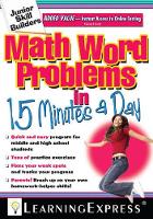 Book Cover for Math Word Problems in 15 Minutes a Day by Learningexpress LLC