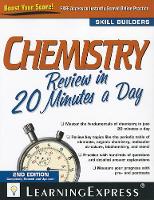 Book Cover for Chemistry Review in 20 Minutes a Day by LearningExpress