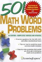 Book Cover for 501 Math Word Problems by LearningExpress LLC