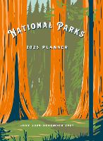 Book Cover for National Parks 2025 Weekly Planner by Editors of Rock Point