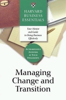 Book Cover for Managing Change and Transition by Harvard Business Review