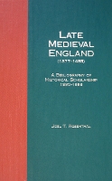 Book Cover for Late Medieval England (1377-1485) by Joel T Rosenthal