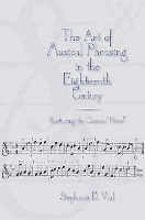 Book Cover for The Art of Musical Phrasing in the Eighteenth Century by Stephanie Royalty Account Vial