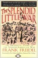 Book Cover for Splendid Little War by Frank Freidel