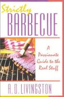 Book Cover for Strictly Barbecue by A D Livingston