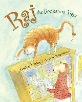 Book Cover for Raj the Bookstore Tiger by Kathleen T. Pelley