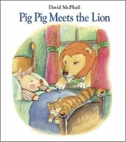 Book Cover for Pig Pig Meets the Lion by David McPhail