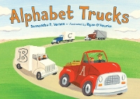 Book Cover for Alphabet Trucks by Samantha R. Vamos