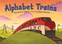 Book Cover for Alphabet Trains by Samantha R. Vamos