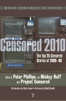 Book Cover for Censored 2010 by Peter Phillips
