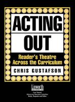 Book Cover for Acting Out by Chris Gustafson