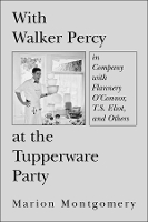 Book Cover for With Walker Percy at the Tupperware Party – in Company with Flannery O`Connor, T.S. Eliot, and Others by Marion Montgomery