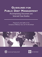 Book Cover for Guidelines for Public Debt Management Accompanying Document and Selected Case Studies by International Monetary Fund