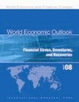 Book Cover for World Economic Outlook, October 2008 by IMF Staff