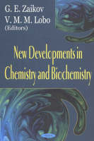 Book Cover for New Developments in Chemistry & Biochemistry by G E Zaikov