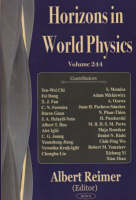 Book Cover for Horizons in World Physics, Volume 244 by Albert Reimer