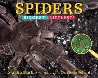 Book Cover for Spiders by Sandra Markle, Dr. Simon Pollard