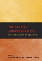 Book Cover for Virtue, Vice and Personality by Edward C. Chang