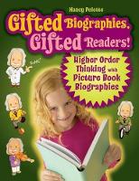 Book Cover for Gifted Biographies, Gifted Readers! by Nancy J. Polette