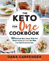 Book Cover for The Keto For One Cookbook by Dana Carpender