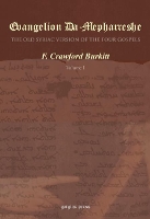 Book Cover for Evangelion Da-Mepharreshe by F. Crawford Burkitt