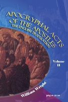 Book Cover for Apocryphal Acts of the Apostles (Vol 2) by William Wright