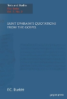 Book Cover for Saint Ephraim's Quotations From The Gospel by F. Crawford Burkitt