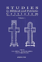 Book Cover for Studies in Biblical and Patristic Criticism (Vol 1) by S. R. Driver